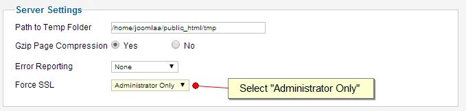 joomla-force-ssl